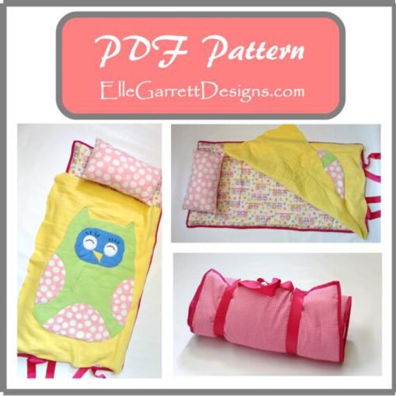 PDF Pattern Owl Nap Mat Pattern