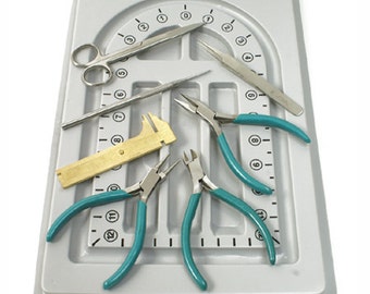 Bead Stringing Tool Kit 8 pcs - 38-084