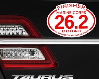 42nd 2017 Marine Corps Marathon Finisher Magnet or any year