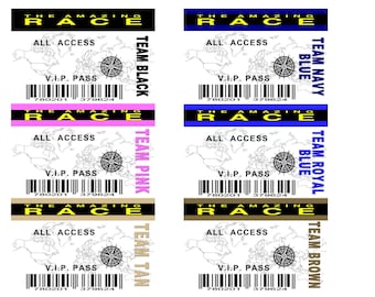 amazing race yellow tear strip envelopes set of 10