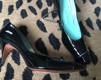 Vintage patent leather shoes