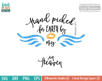 Hand picked for earth blank SVG, Hand picked SVG, editable, customizable , DIY , in heaven svg, png, dxf, eps