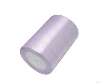 Lavender 25mm satin ribbons