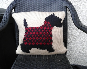 Cairn terrier pillow cover