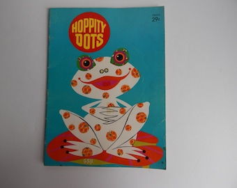 1968 Hoppity Dots Connect the Dots Children's Coloring Book