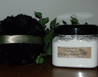 8 oz. Natural Herbal Dusting Powder w/ Puff "A-C" Scents