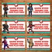 Roblox Party Tags - Roblox Favor Tags - Roblox Birthday Party Printables - Roblox Party Favors - Roblox Birthday Party Favor Tags