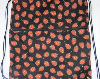 Sugar Rush Chocolate Strawberries: Backpack/tote clearance