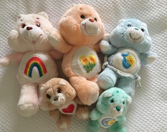 Collection of gorgeous 80's Care Bears