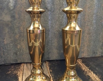 Brass Candlesticks 2/set