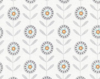 Lily - Flower White by Alice Kennedy from Timeless Treasures