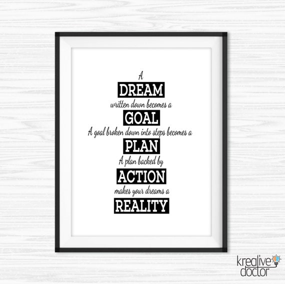 office wall art work hard quotes motivational wall decor