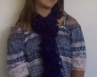 Dark purple Sashay scarf