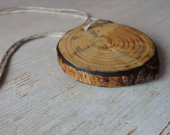 Wood Slice Jewellery, Natural Wood Pendant,Wood Necklace, , Rustic Jewelry, Rustic Necklace, Boho Necklace, Statement Jewelry