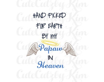 Memorial SVG - Hand picked for earth
