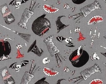 Cauldrons patchwork Oddities Alexander Henry fabric