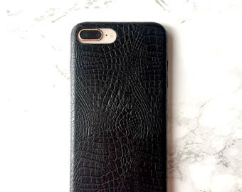 Leather iPhone X Leather Case iPhone 8 Leather Case iPhone 7 Black Leather iPhone 6s Leather Case iPhone 6 Red Leather Plus Case Full Wrap