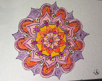 Semitransparent Mandala