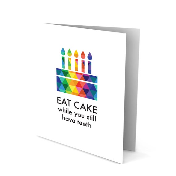 Fat Cake Greeting Card!