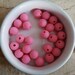 Set of 25 beads 10mm silicone (S16)
