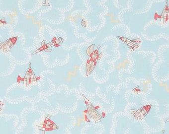Rocket Dance Liberty of London Fabric - Tana Lawn Cotton
