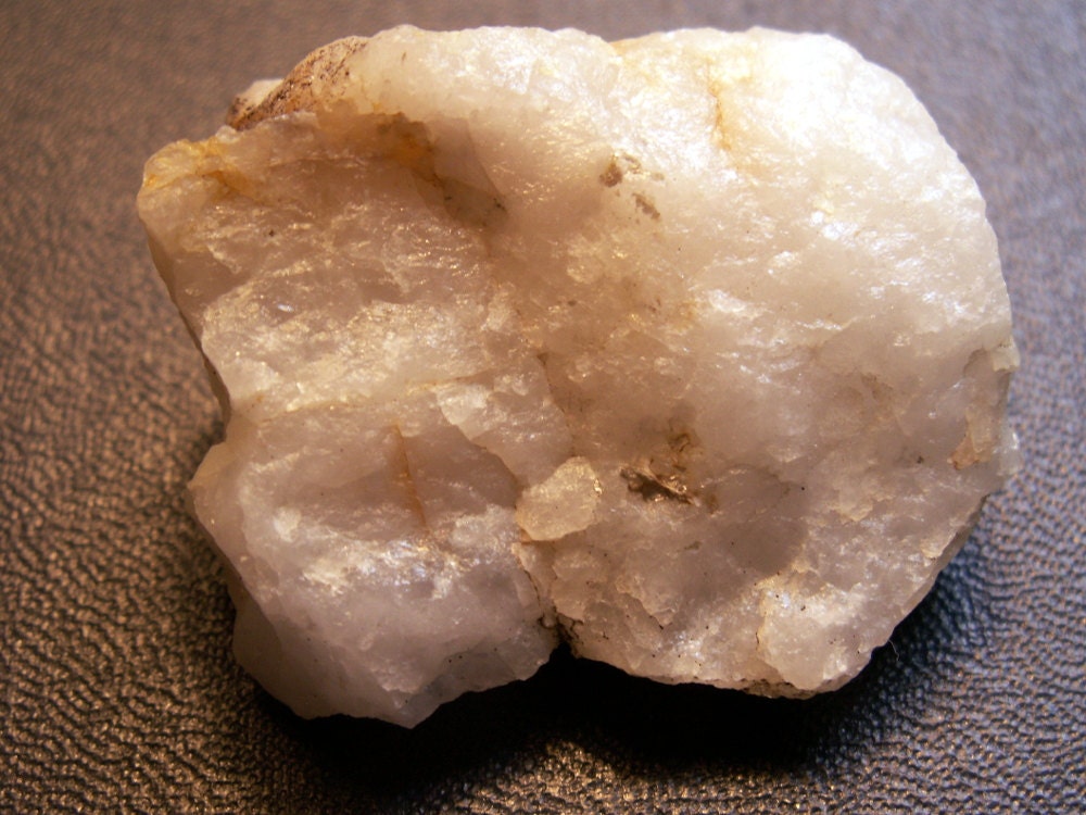 Natural White Quartz Rock 1 OZ Small Solid Quartz Rock