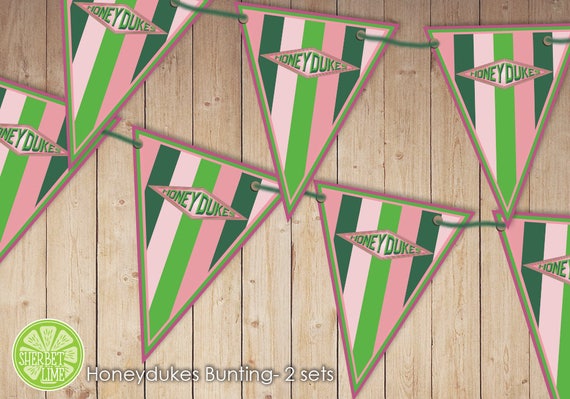 Harry Potter inspired Honeydukes Bunting