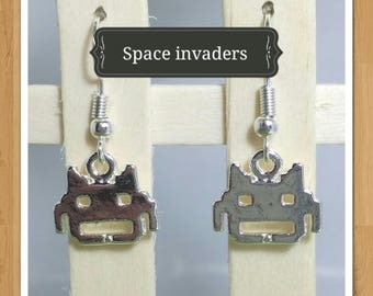 SPACE INVADERS EARRINGS