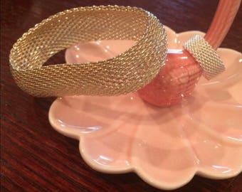 Sterling Silver Mesh Bracelet Set