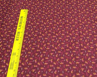 Angels Among Us-Maroon Cotton Fabric from Henry Glass
