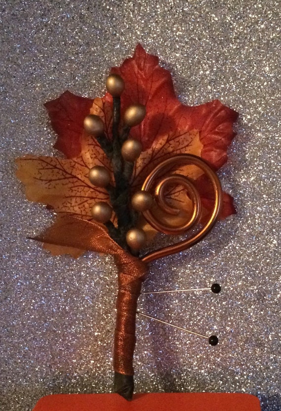 Harvest time boutonnière