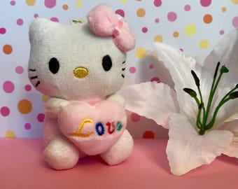 Hello Kitty Plush Mini Cute Birthday Goodie Goody Bag Party Favor Kawaii Harajuku Keychain