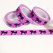 SALE Gorgeous Purple and Black Unicorn Washi tape - Mystical Unicorn Purple Unicorn