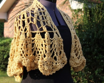 Crochet Shawl - Women's Shawl - Teen Crochet Shawl - Crochet Cover-up M140