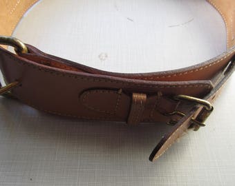 Vintage Turri Matti Double Buckle Belt circa the 60's