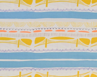 SALE - Brooklyn Bridge Glare Art Gallery Gramercy Leah Duncan 100% cotton fabric *free shipping*