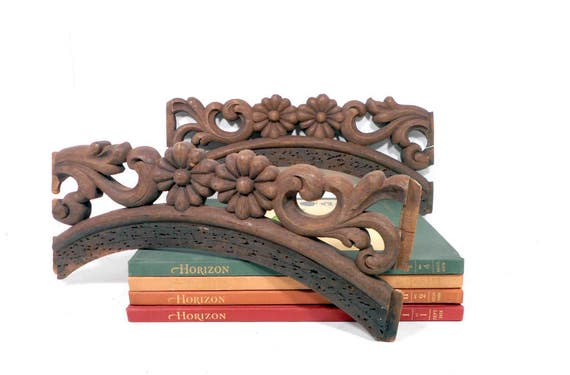Salvaged Carved Wood Furniture Parts Vintage Architectural Wooden Salvaged Carved Wood Furniture Parts Vintage Architectural Wooden Chair Parts, Antique Victorian Sofa Backs from LifeProject on Etsy Studio - Salvaged Carved Wood Furniture Parts Vintage Architectural Wooden