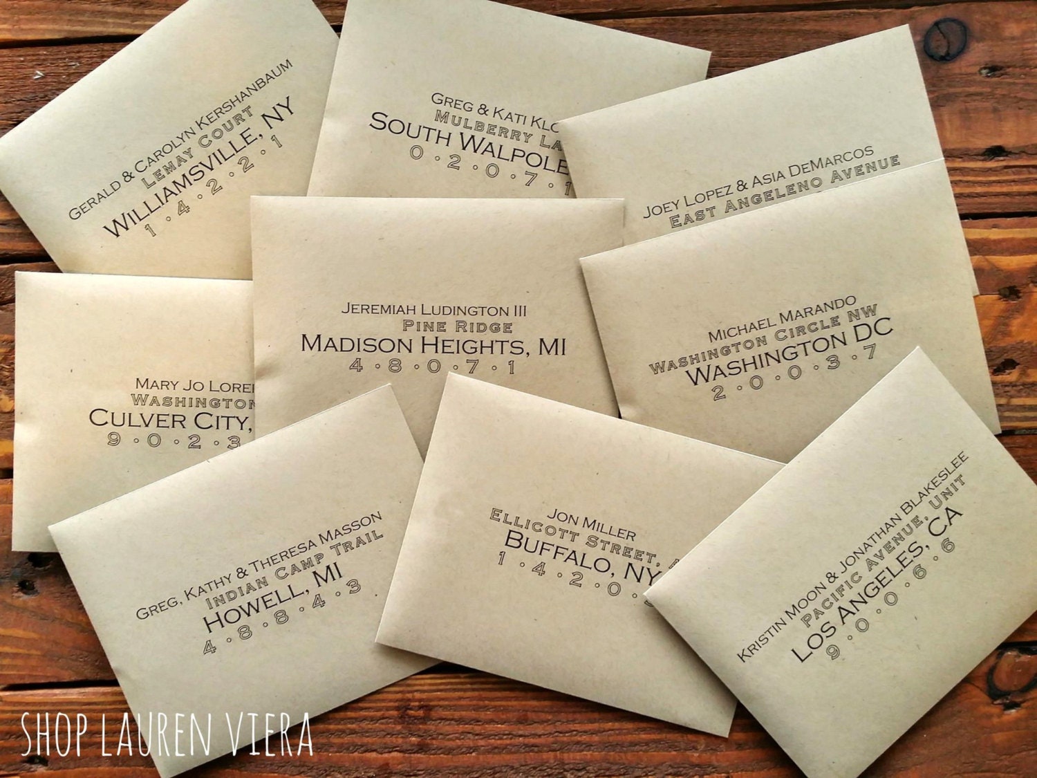 Beautiful Custom Printed Envelopes