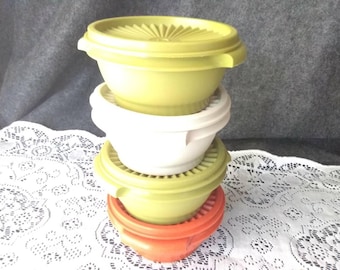 Tupperware BOWLS 1323. 4 sold separately Presented and in Excellent Condition