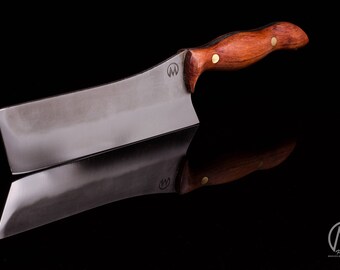 Custom hand made Nakiri Japanes kitchen knife, chef knife from M knives Keuken mes, geschenk