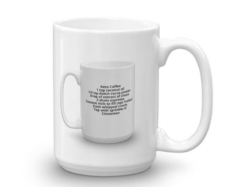 Coffee Mug in a Mug - Keto Coffee - Recipe - Gift