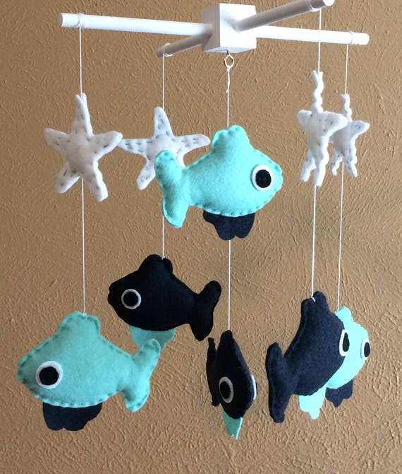 Fish Mobile Baby mobile fish Fish Mobile baby