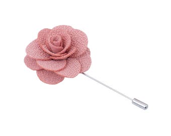 de MORÉ - rose lapel pin