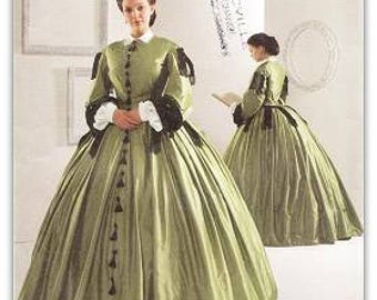 Simplicity 2887 Misses' Civil War Costume Pattern, 16-24