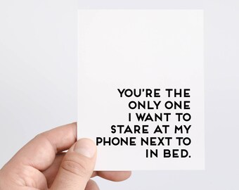 Funny Valentines Day Card | Nerdy Valentine | iPhone | Funny Anniversary Card | Phone | Android | Honest Valentines Day | Honest Anniversary