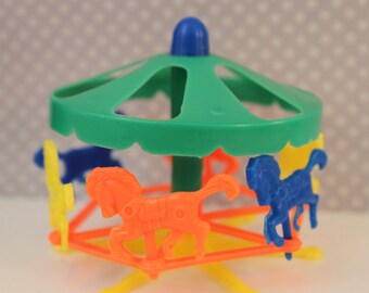 Retro Carousel Merry Go Round Cake Topper / Decoration /