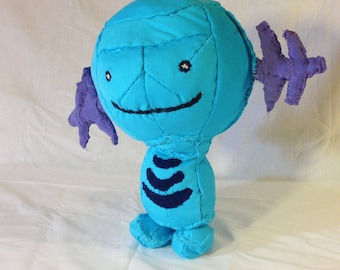 Wooper – 10 inches – Made from recycled clothing.