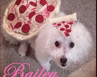 Dog Pizza Costume, Pet costume, Dog Costume, Pizza Costume, Dog Halloween, Dog Halloween Costume