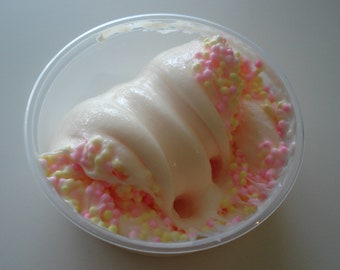 Strawberry Lemonade Floam Scented Slime // Strawberry Lemonade Scented