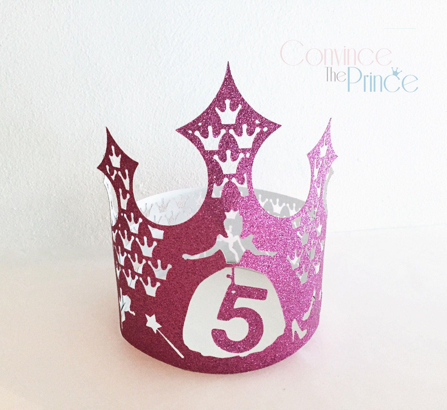 SVG crown template for cutting machines cricut cameo scanncut